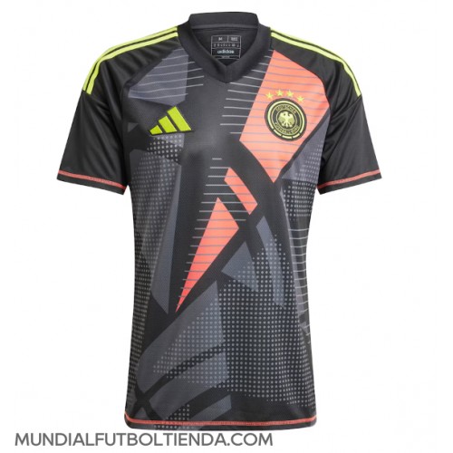 Camiseta Alemania Portero Primera Equipación Replica Eurocopa 2024 mangas cortas